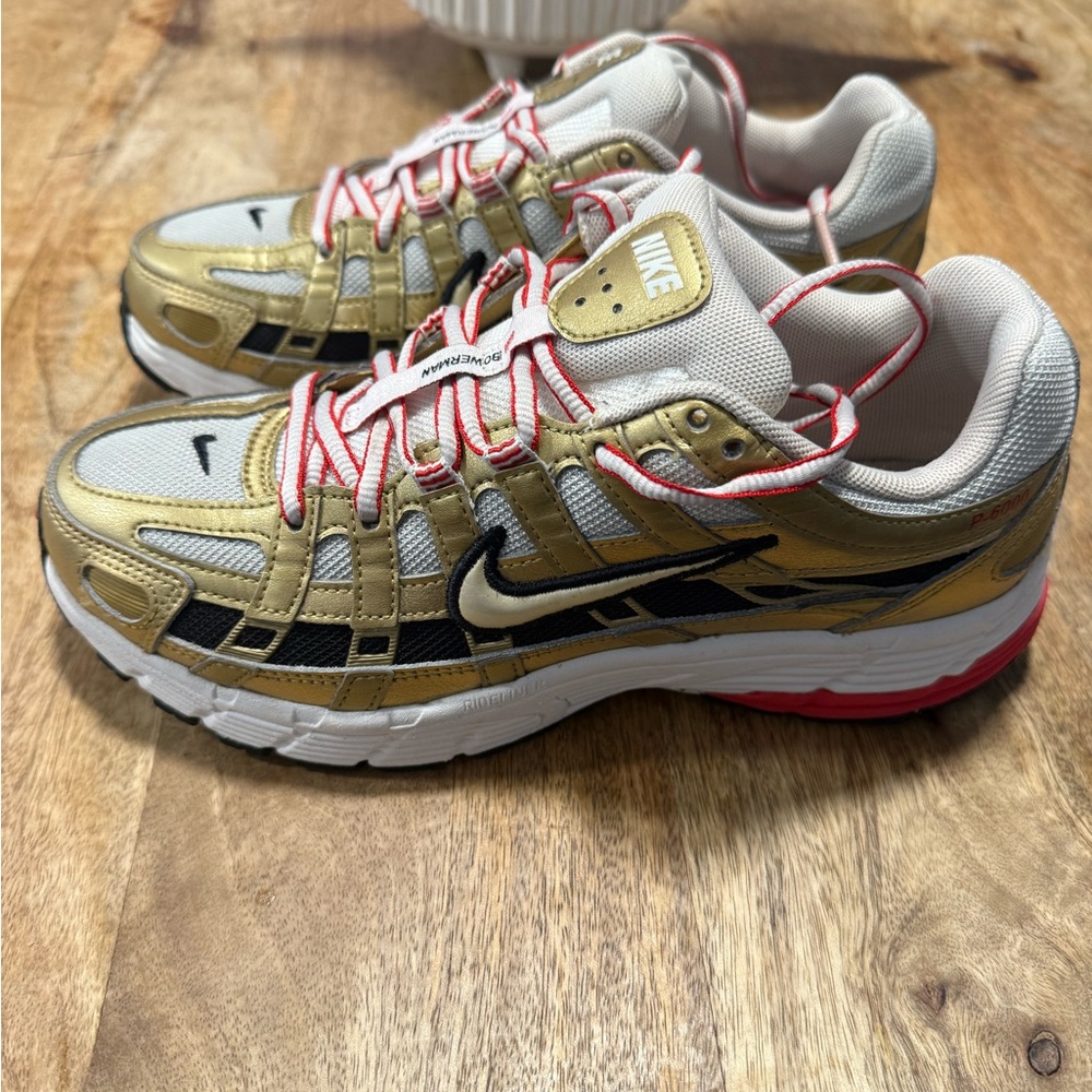 Nike P-6000 ‘Gold Metallic’ Sneakers